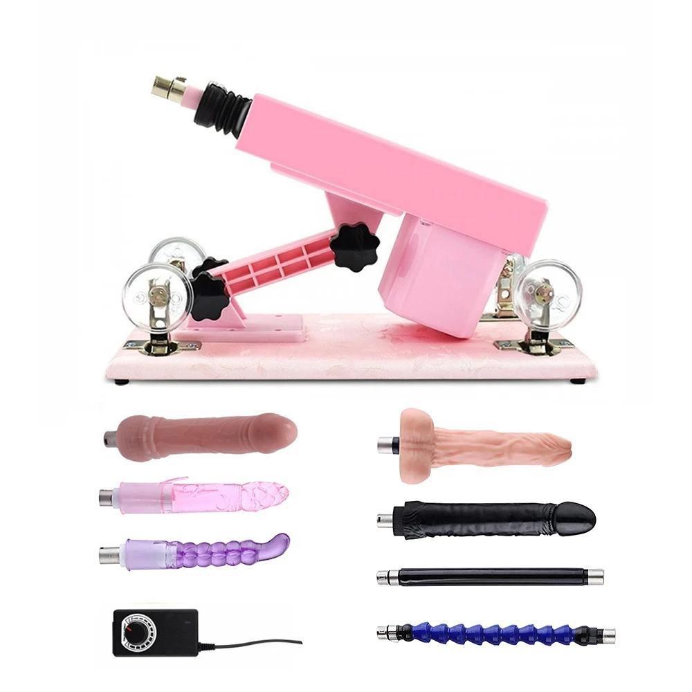 Máy Quan Hệ Nữ Hồng Dildo Phụ Mạnh Mẽ 