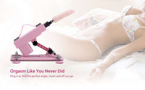 Máy Quan Hệ Dildo Hồng Mạnh Mẽ Thăng Hoa Riêng Tư
