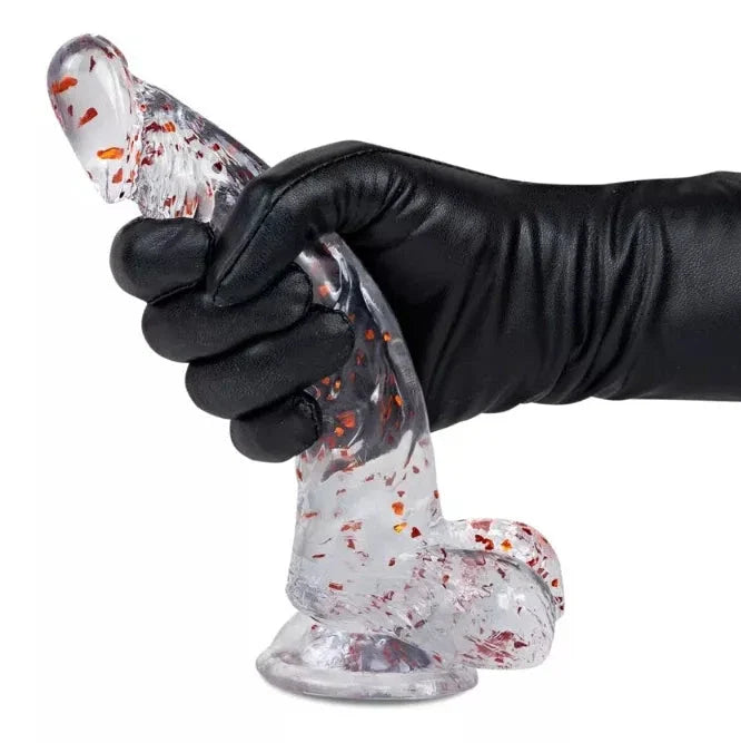 Dildo Cong Lấp Lánh 20cm Trong Suốt Kích G-Spot Đỉnh