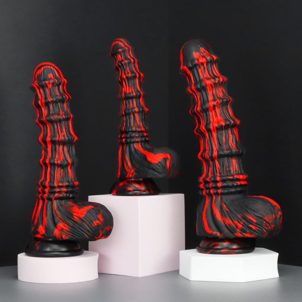 Monster Ribbed GSpot dildo kích thích điểm G