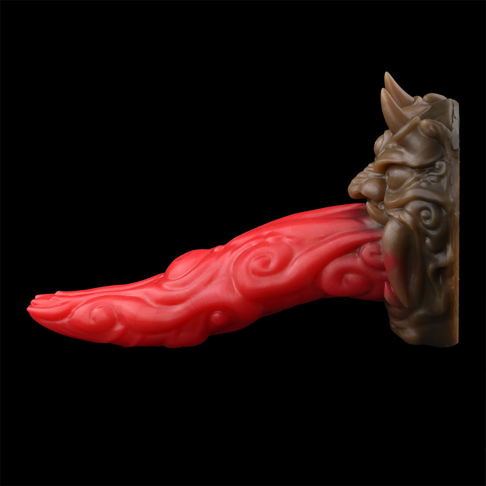 Demon Teeth Lưỡi Quỷ Dildo Đỏ Fantasy Siêu Độc