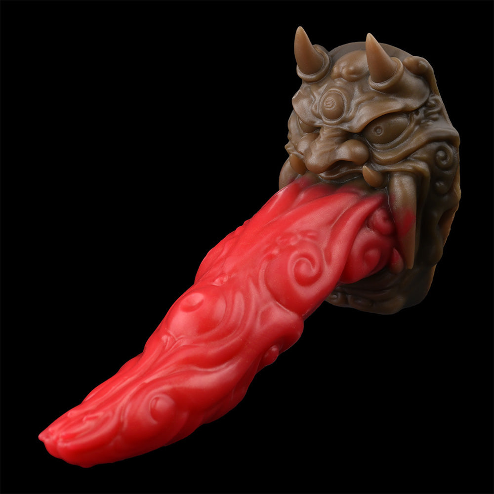 Demon Teeth Lưỡi Quỷ Dildo Đỏ Fantasy Siêu Độc