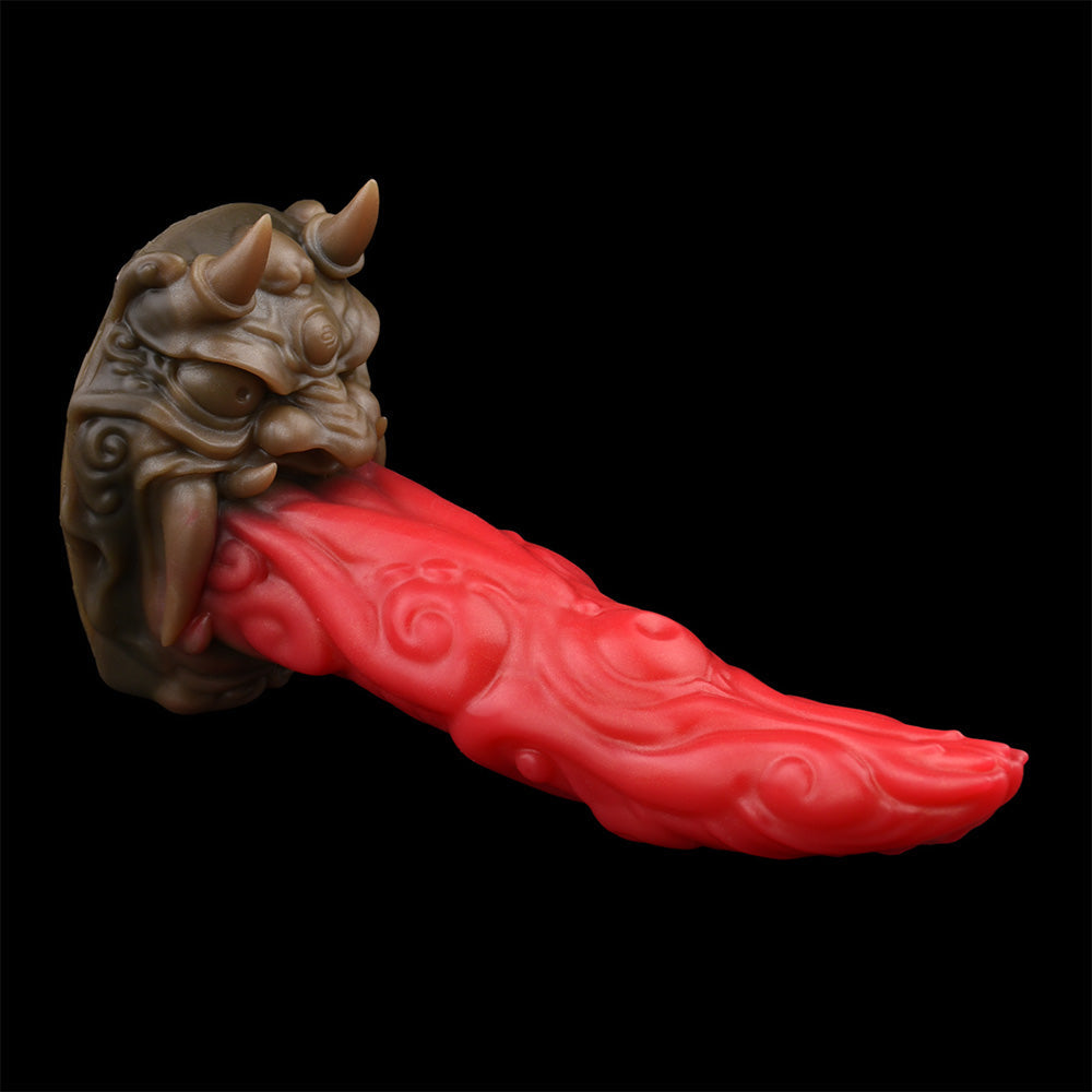 Demon Teeth Lưỡi Quỷ Dildo Đỏ Fantasy Siêu Độc