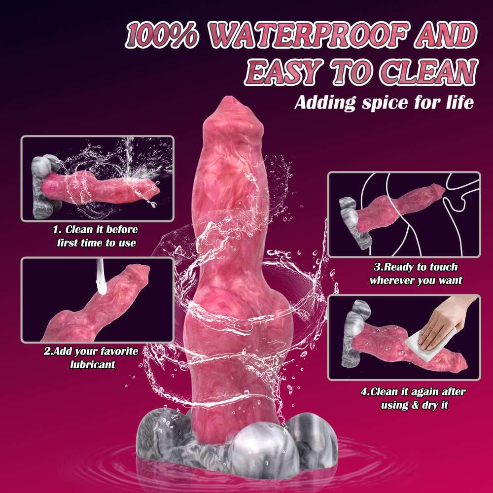 Dildo Shepherd Knot 9Inch G-Spot Thỏa Mãn Fantasy