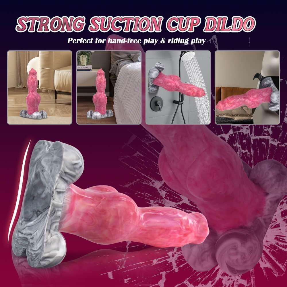 Dildo Shepherd Knot 9Inch G-Spot Thỏa Mãn Fantasy