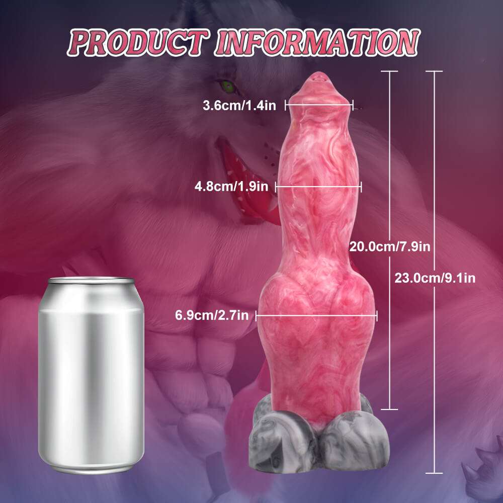 Dildo Shepherd Knot 9Inch G-Spot Thỏa Mãn Fantasy