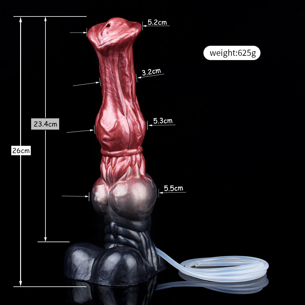 Dildo Ngựa Fantasy 23cm Phun Nước Đỉnh Cao Thực