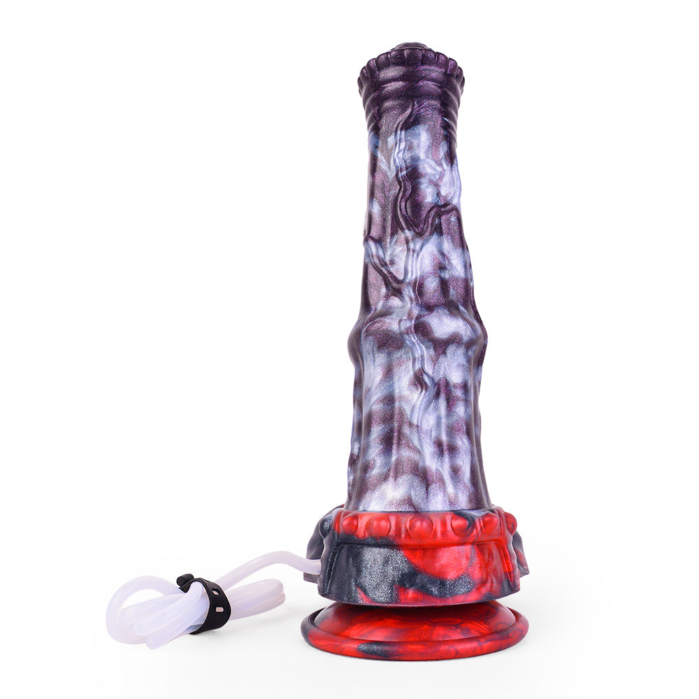 Ngựa 9 Inch Silicon Phun Nước Đam Mê Hoang Dã