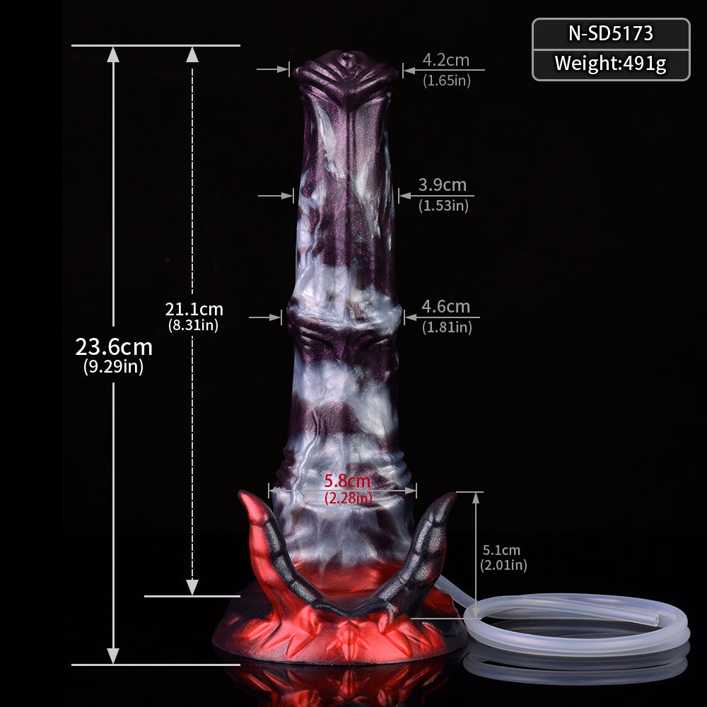 Dragon Horse Dildo Spiked Phun Fantasy Quái Thú