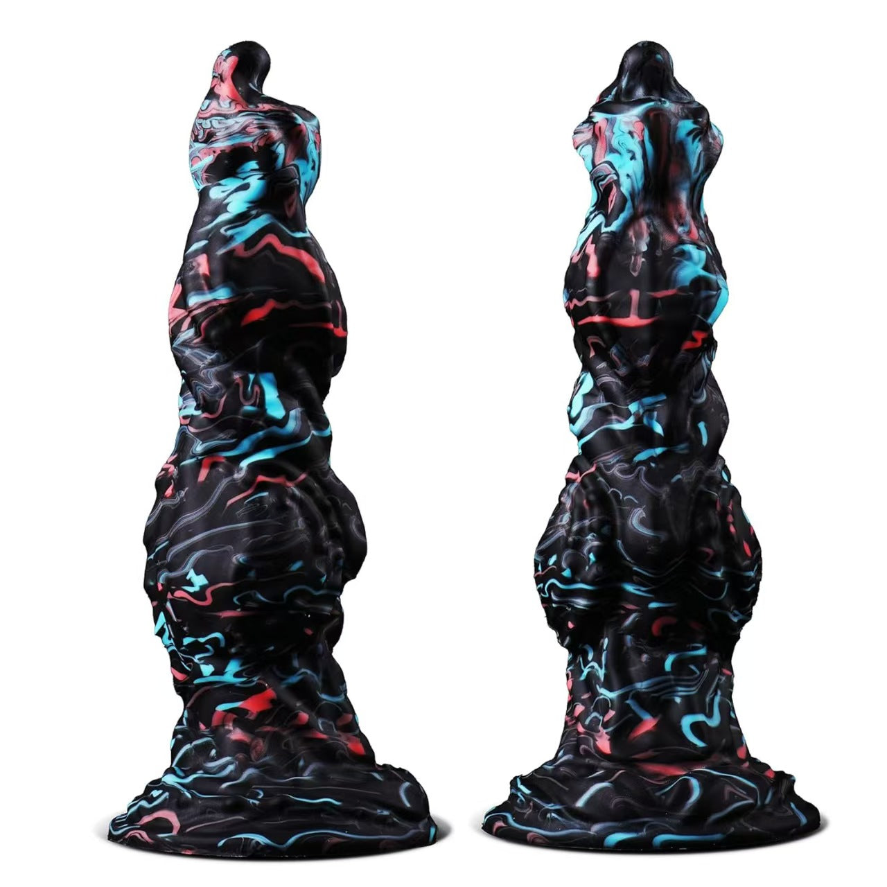 Dildo quái vật Alien Dog silicone hút 21.5cm núm 5.4cm lạ lẫm 