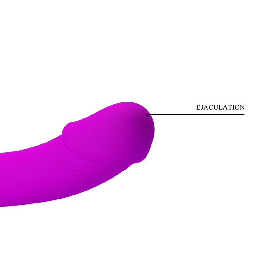 Dildo Không Dây Tím Phun Nước Siêu Sướng Đôi Bên