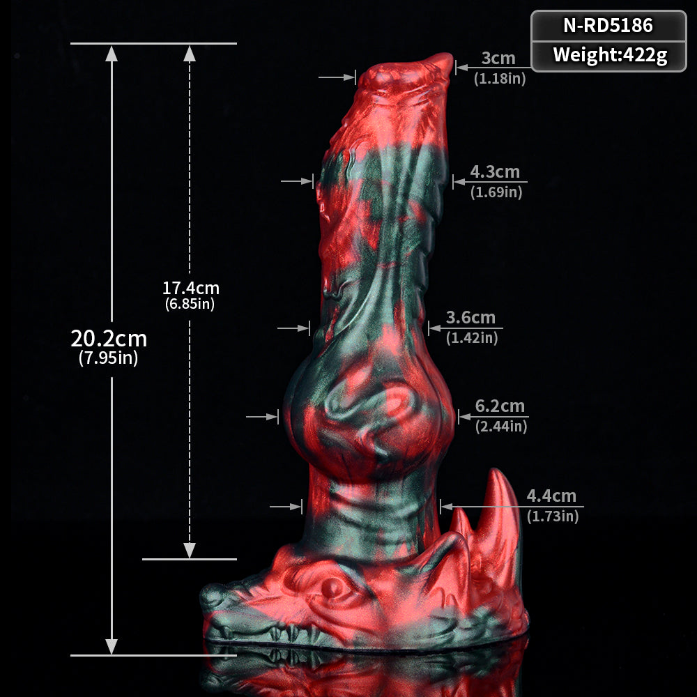 Dildo Chó 7 Inch Silicone Khủng Mềm Mại Fantasy