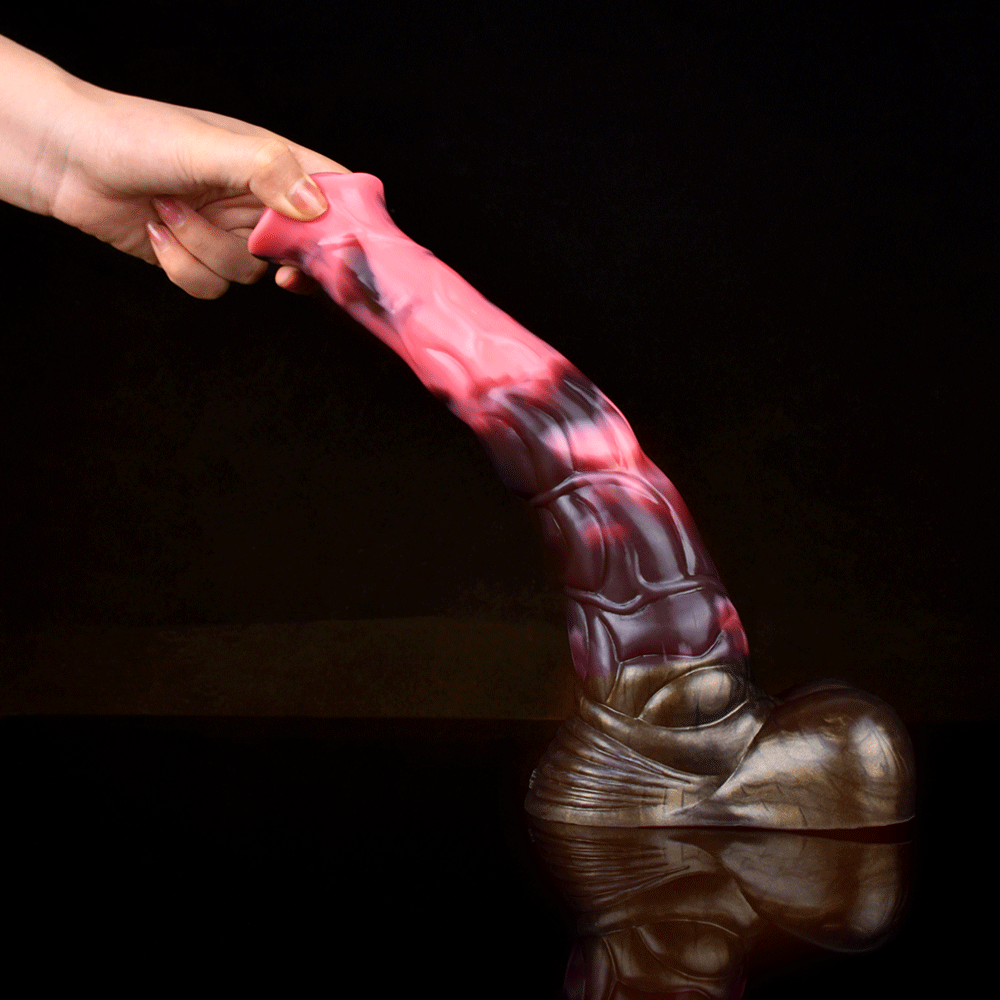 Phantasi Horse Dildo 27cm Silicone Mềm 10Inch Khổng Lồ