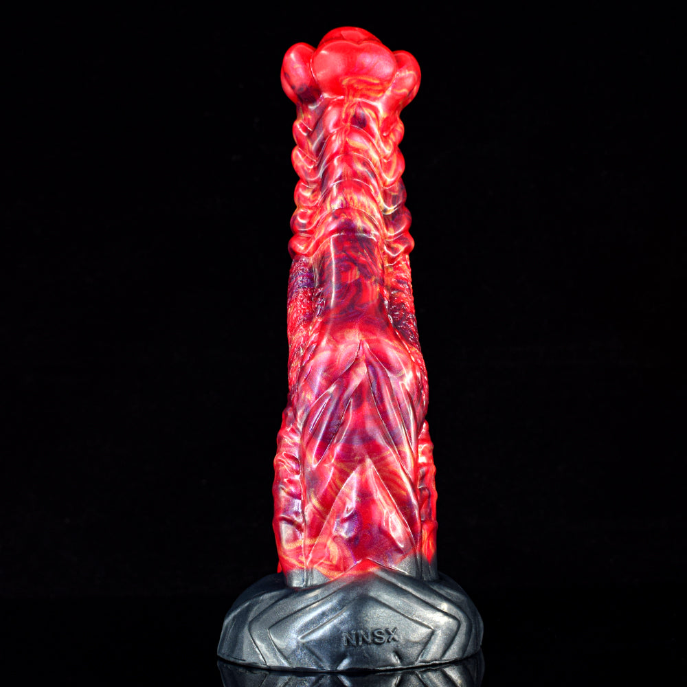 Horse Dildo Red Lava 23cm Quái Vật Dung Nham