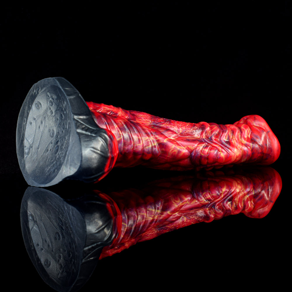 Red Lava horse dildo 23cm quái thú cực đại