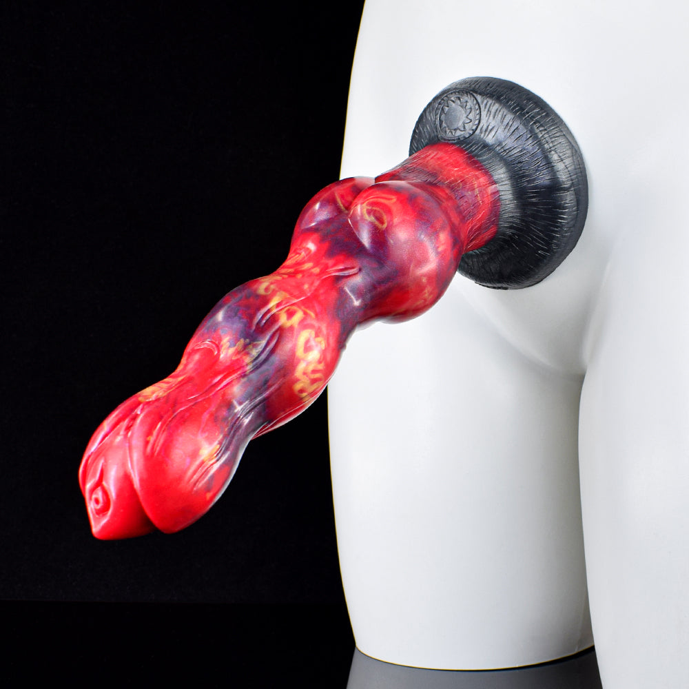 Monster Horse Dildo Đỏ 26cm Khổng Lồ Mạnh Mẽ Sướng