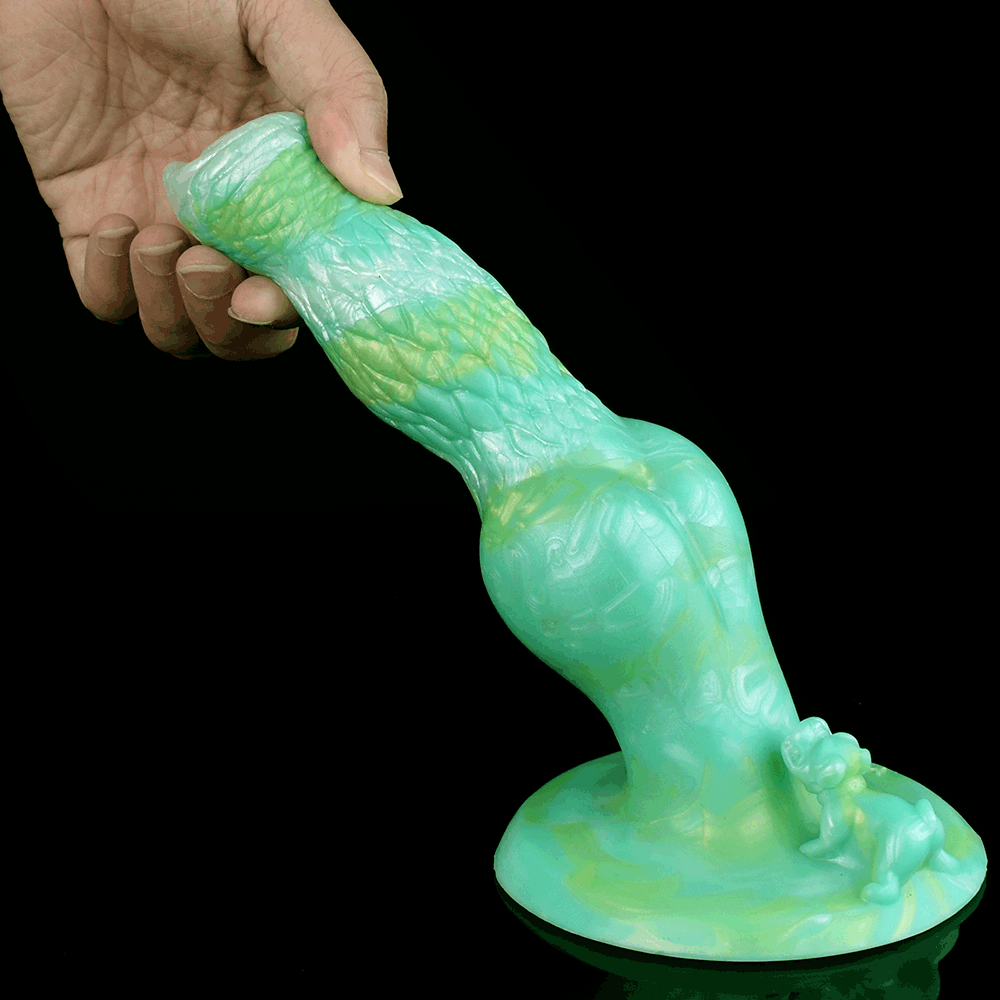 Dương Vật Chó Fantasy 20cm Xanh Silicone Cực Sướng