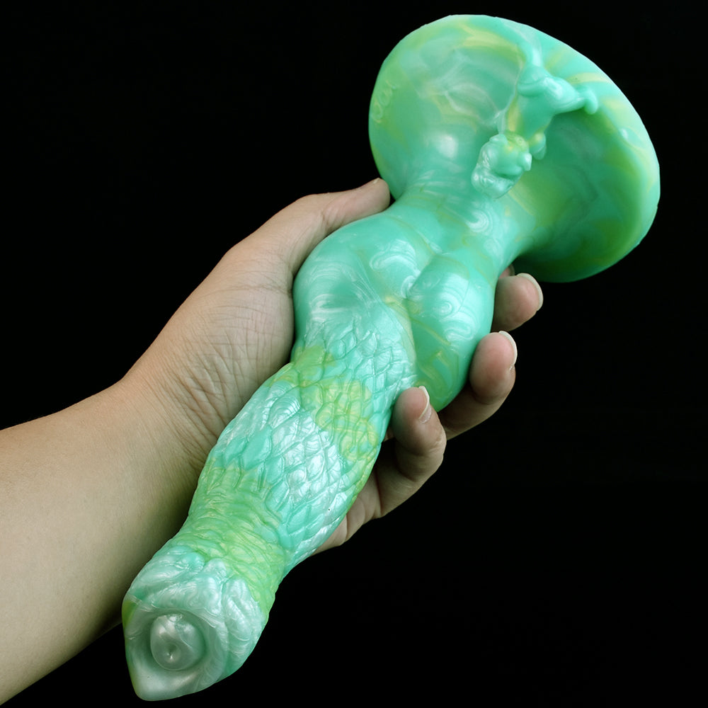 Dương Vật Chó Fantasy 20cm Xanh Silicone Cực Sướng