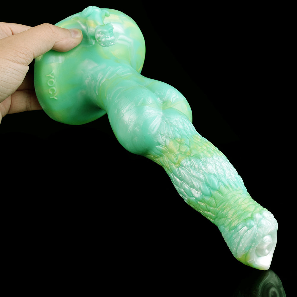 Dương Vật Chó Fantasy 20cm Xanh Silicone Cực Sướng