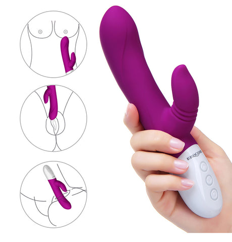 Pegasus Rabbit EROCOME 8 Chế Độ Ẩm Ướt, Kép Đỉnh[dochoius] 