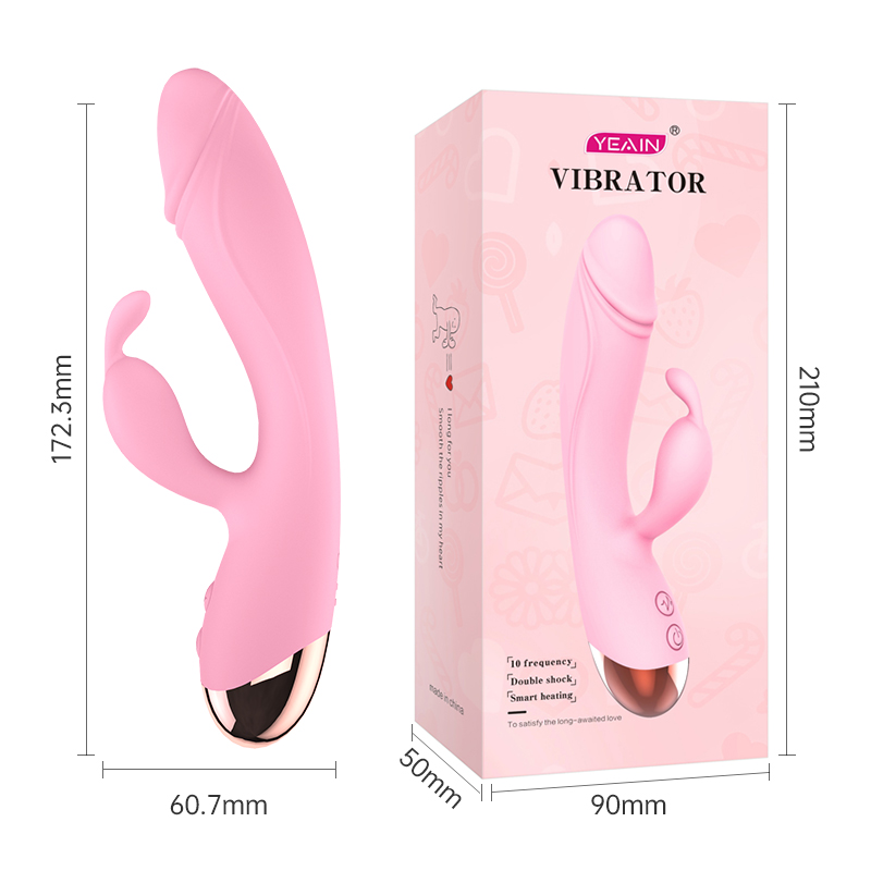 Yeain Thỏ Rung Sưởi Ấm Mềm Uốn Lượn Đam Mê