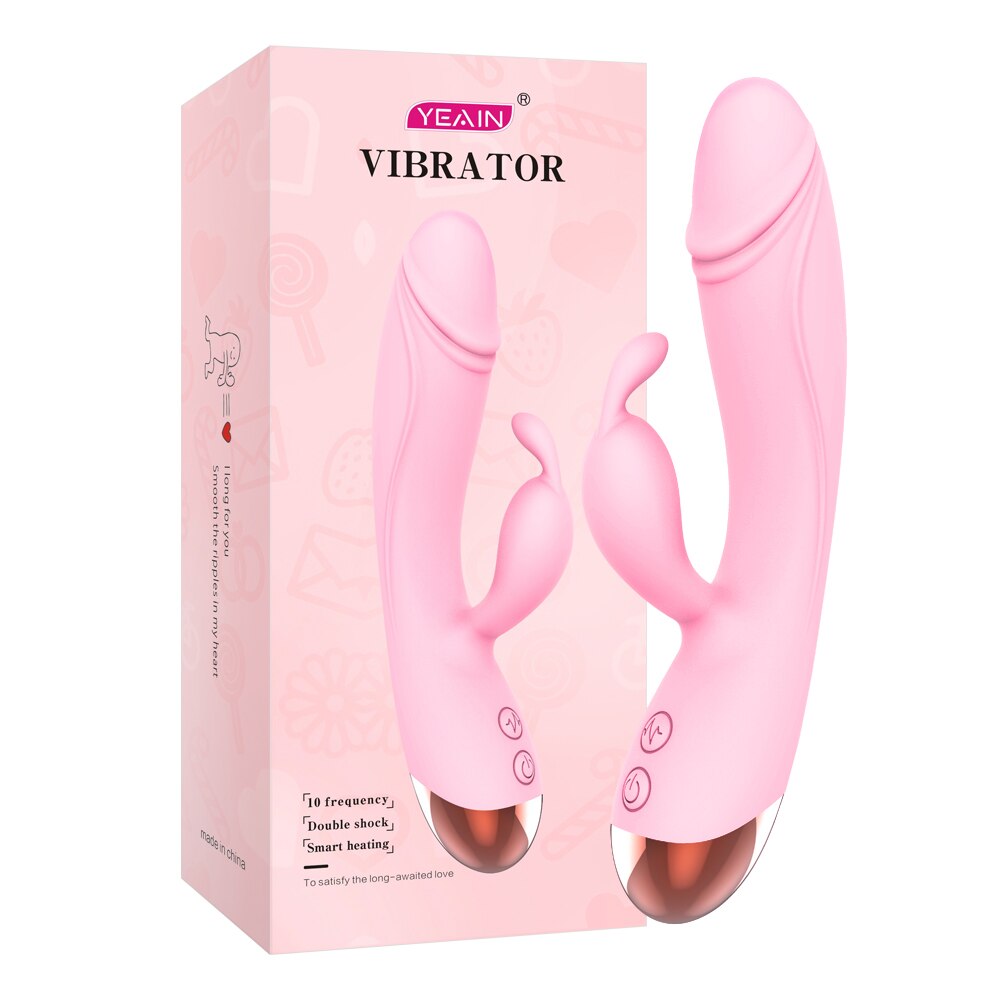 Yeain Thỏ Rung Sưởi Ấm Siêu Mềm Uốn Lượn Đam Mê