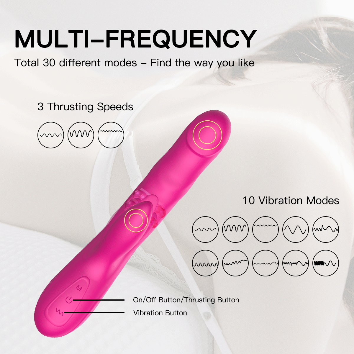 Máy Love World Xoay Đâm Liếm Rung Đa Tần Sướng