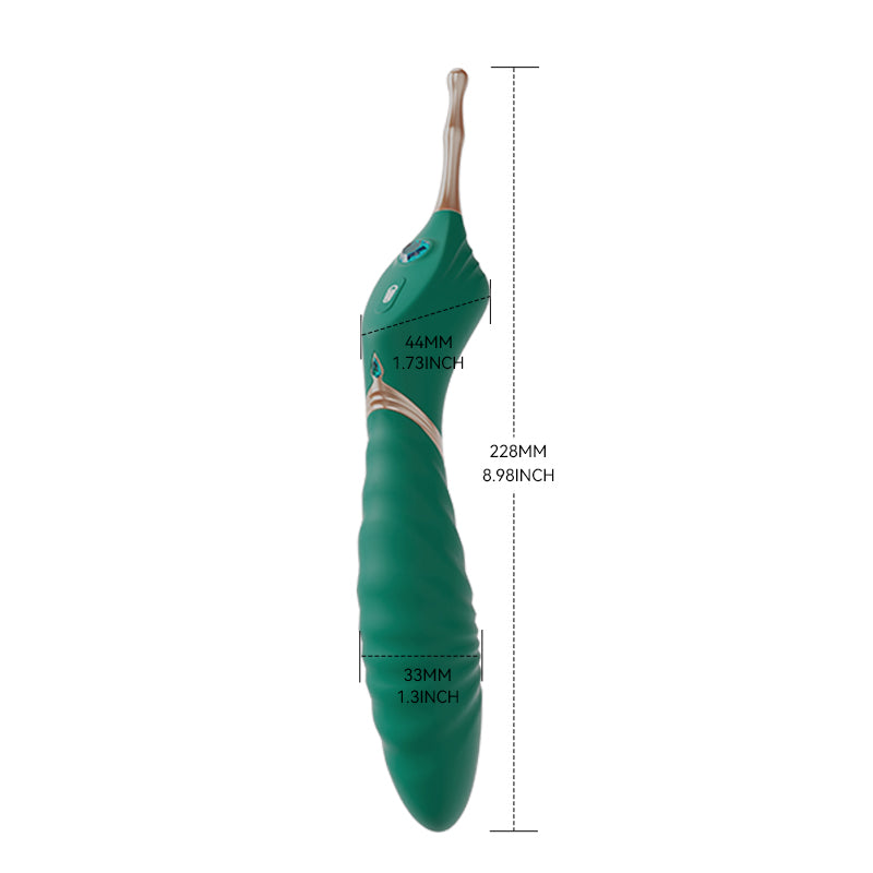 YEAIN Queen Mace Rung G-Spot Đôi Motor Clit Siêu Sướng