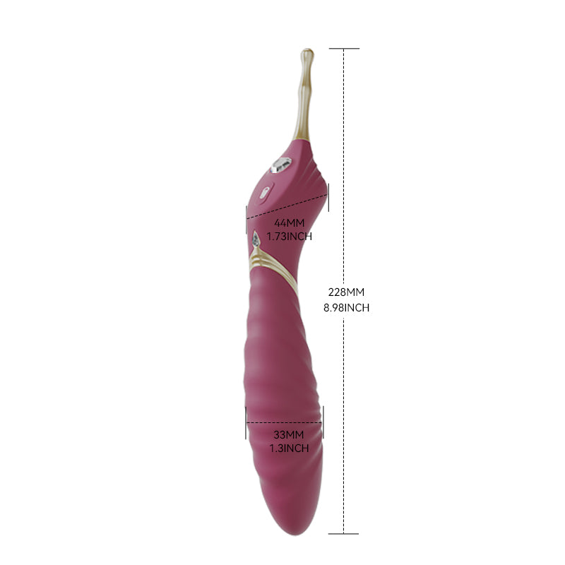 YEAIN Queen Mace Rung G-Spot Đôi Motor Clit Siêu Sướng