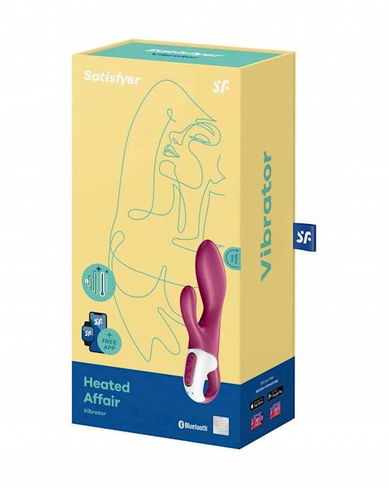 Satisfyer Heated Affair Rabbit Rung Nóng App Siêu Sướng