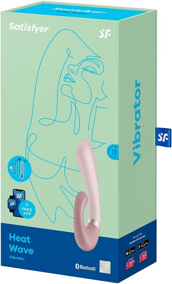 Satisfyer Heat Wave Rabbit Rung Nóng App Kết Nối