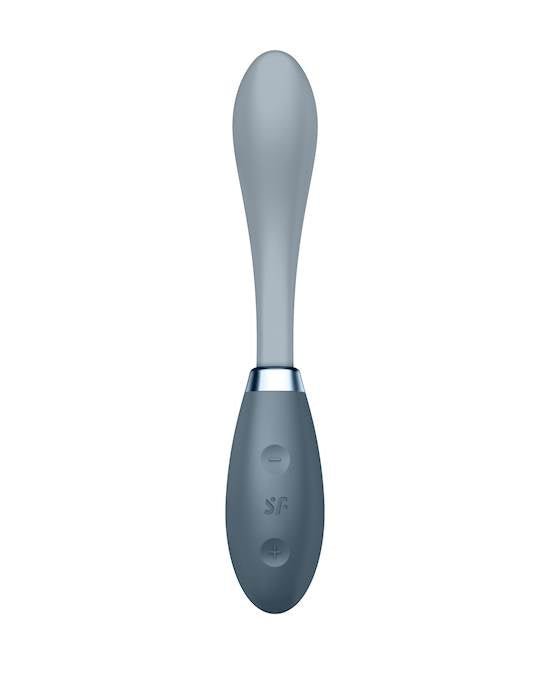 Satisfyer G-spot Flex 3 Uốn Cong Hồng Xám Đa Năng Sướng