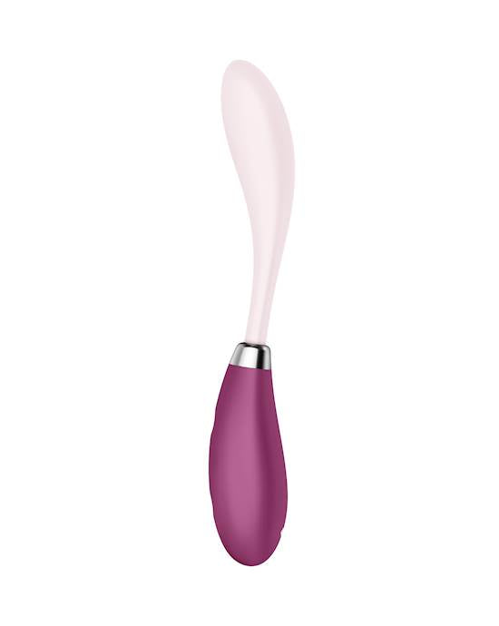 Satisfyer G-spot Flex 3 Đa Năng Uốn Cong Hồng Xám Siêu Sướng