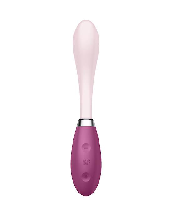 Satisfyer G-spot Flex 3 Đa Năng Uốn Cong Hồng Xám Siêu Sướng