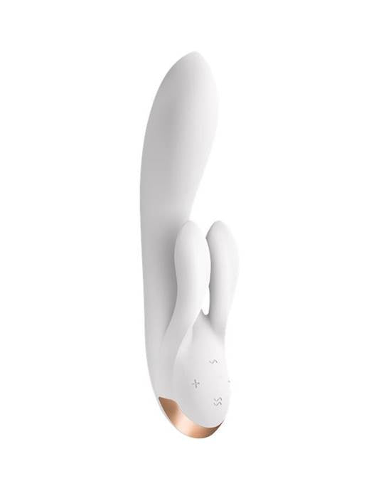 Satisfyer Double Flex Rabbit App G-Clit Siêu Linh Hoạt