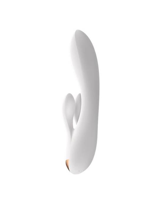 Máy Rung Satisfyer Double Flex Rabbit App Linh Hoạt Đôi