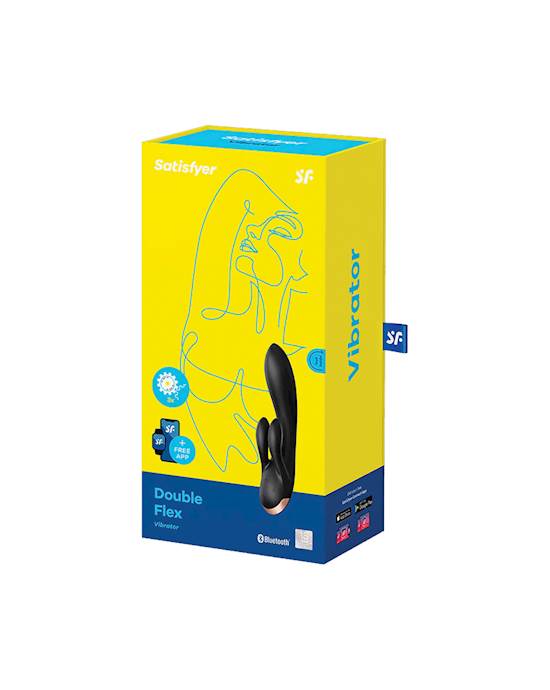 Satisfyer Double Flex Rabbit App G-Clit Siêu Linh Hoạt