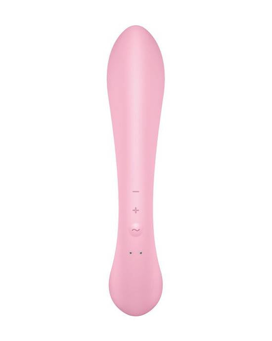 Satisfyer Triple Oh Rabbit Wand Âm Vật G-spot 3 Motor