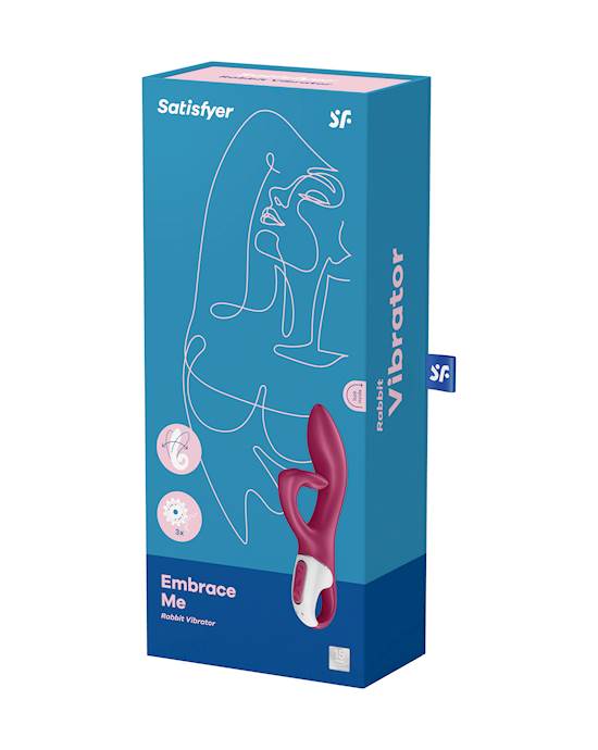 Satisfyer Embrace Rabbit G-spot Clit Rung Đôi Đỉnh