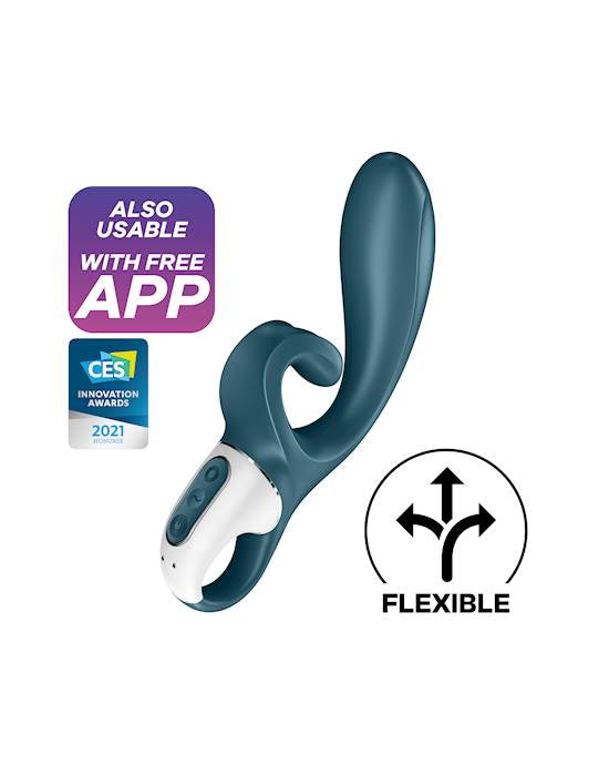 Satisfyer Hug Me Rabbit Rung App Bám Sát Oral