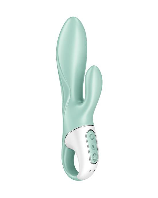 Satisfyer Air Pump Bunny 5 App Rung Không Khí Đôi