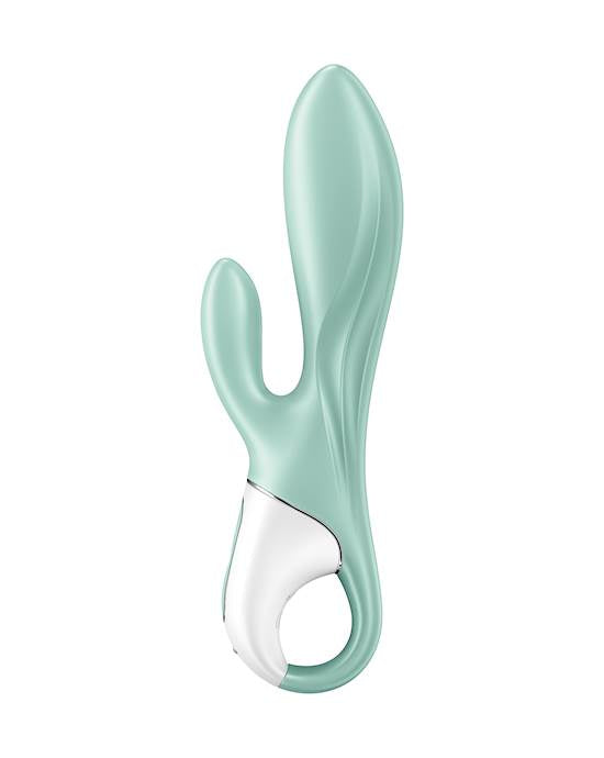 Satisfyer Air Pump Bunny 5 App Rung Không Khí Đôi