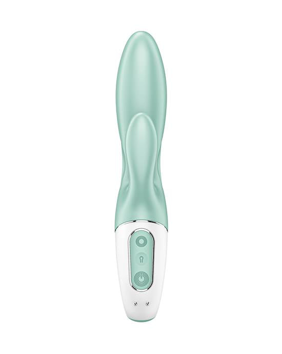 Satisfyer Air Pump Bunny 5 App Rung Không Khí Đôi