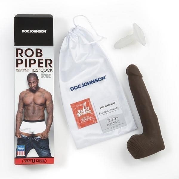 Doc Johnson Rob Piper 27cm Nâu Khổng Lồ