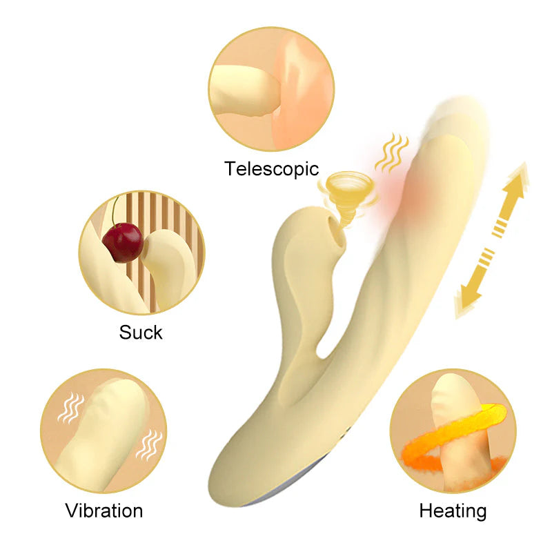 SVAKOM Heat Suction Thrust 10 Cấp Nữ Sướng Điên