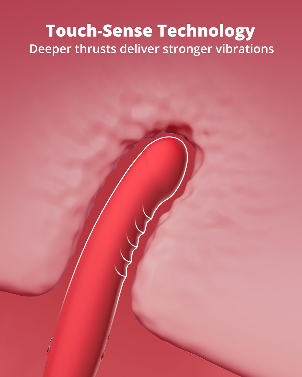 Lovense Mission 2 Dildo Rung Cảm Ứng Suction Cup