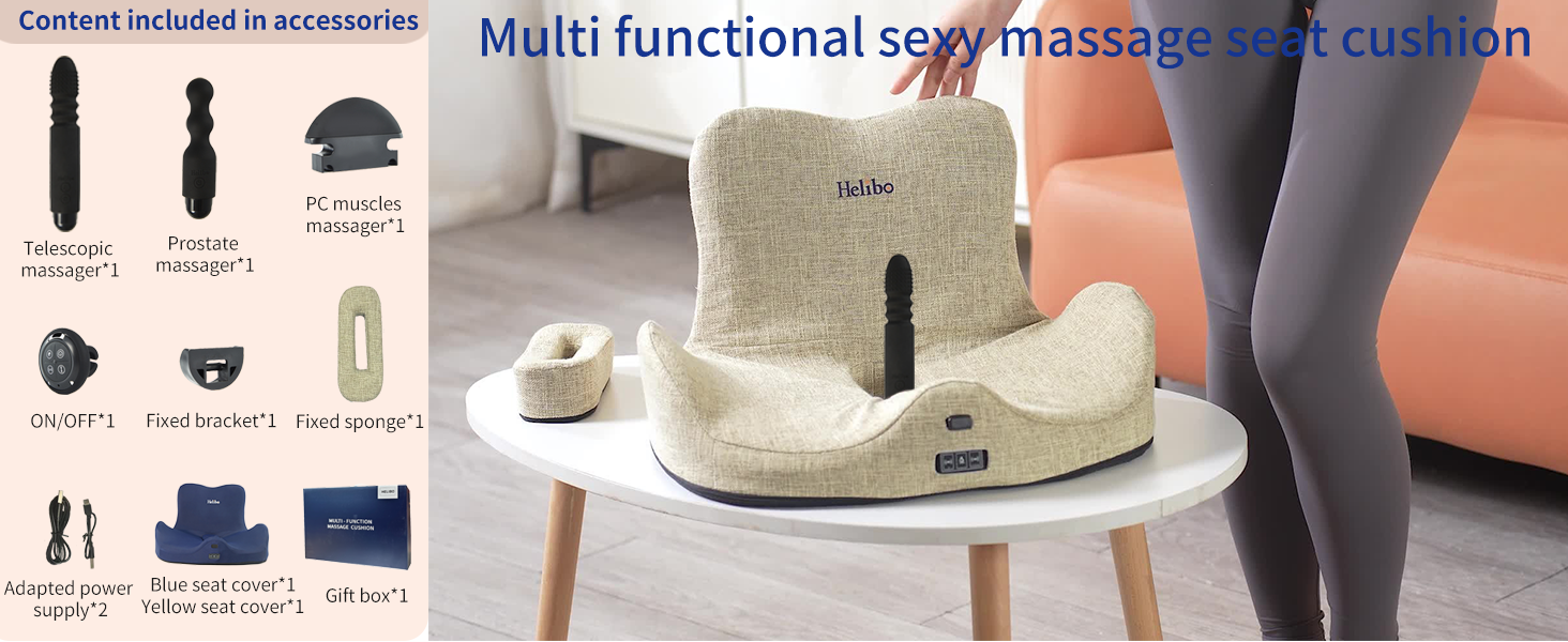 Helibo Sofa Booster Tự Động Massage Telescopic Nâng Tầm