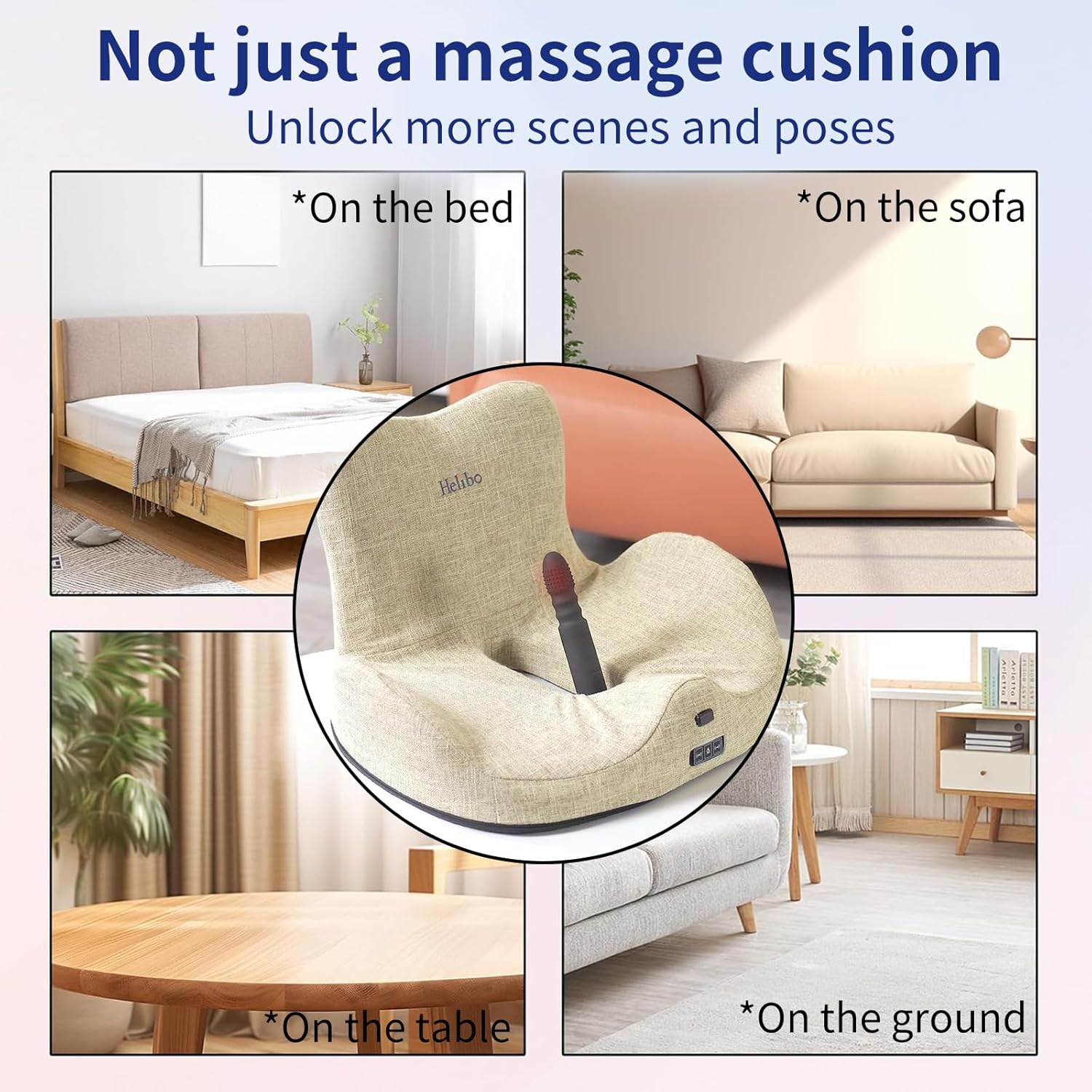 Helibo Sofa Booster Tự Động Massage Telescopic Nâng Tầm
