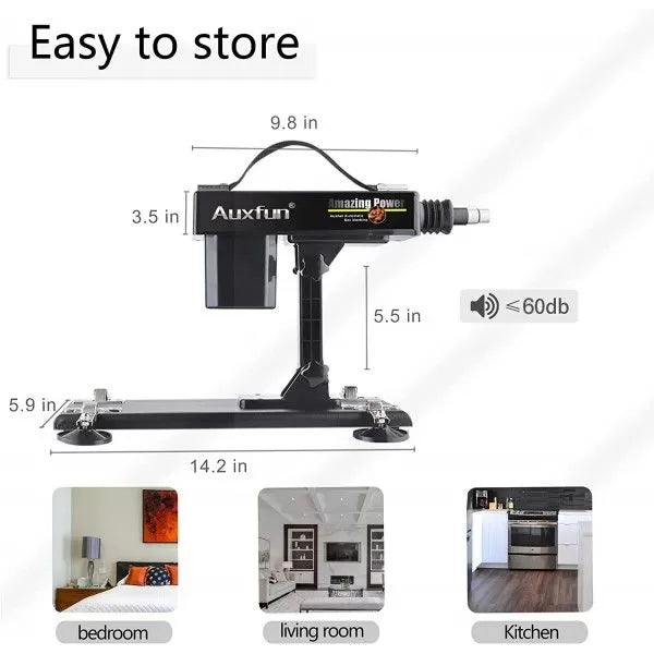 Hismith Auxfun Máy Đâm Tự Động Cặp Đôi 8 Đầu