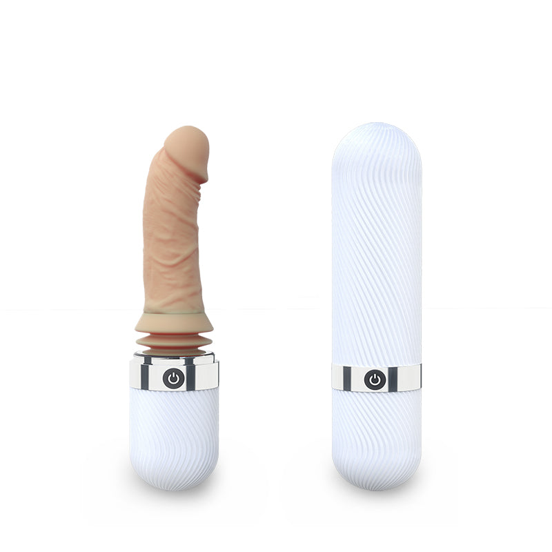 DIBE máy sex dildo thật rung đẩy nóng tự động